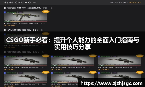 CSGO新手必看:提升个人能力的全面入门指南与实用技巧分享